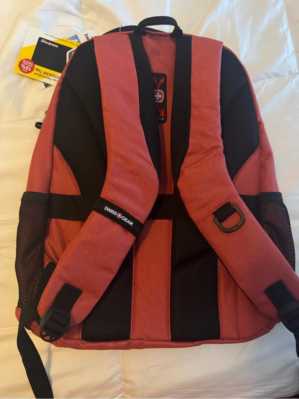 Brand New Swissgear Red Orange Men's Backpack - Swissgear